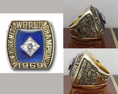 1969 MLB Championship Rings New York Mets World Series Ring